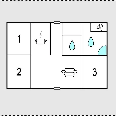 Three-bedroom In Casa vacanze